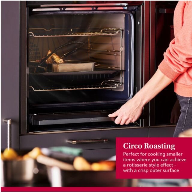 Neff B3ACE4AN3B N 50, Built-in oven, 60 x 60 cm, Stainless steel, Slide & Hide