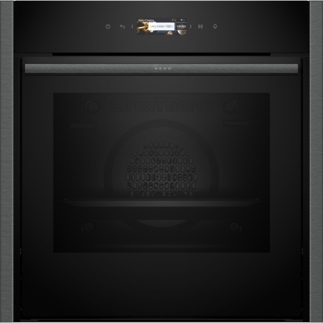 Neff B54CR31G0B N 70, Built-in oven Slide & Hide, 60 x 60 cm, Graphite-Grey, Slide & Hide