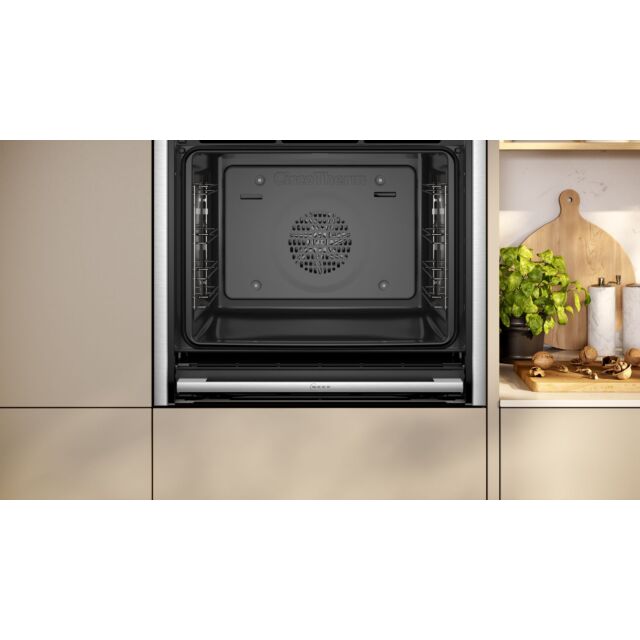 Neff B54CR31N0B N 70, Slide & Hide Built-in oven, 60 x 60 cm, Stainless steel, Slide & Hide