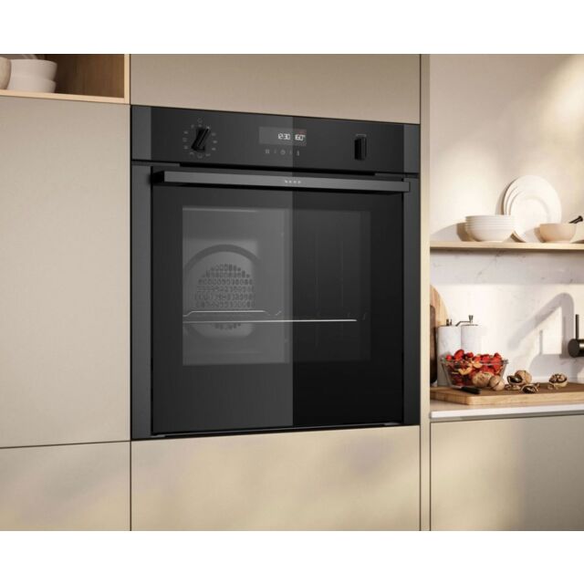 Neff B6ACH7AG7B N 50, Built-in oven, 60 x 60 cm, Graphite-Grey, Slide & Hide, Pyrolytic Oven