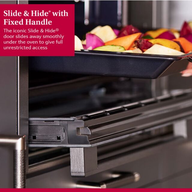 Neff B6ACH7AG7B N 50, Built-in oven, 60 x 60 cm, Graphite-Grey, Slide & Hide, Pyrolytic Oven