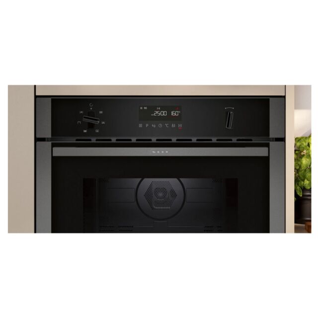 Neff C1AMG84G1B 44 Litres Built In Microwave Oven - Graphite Grey