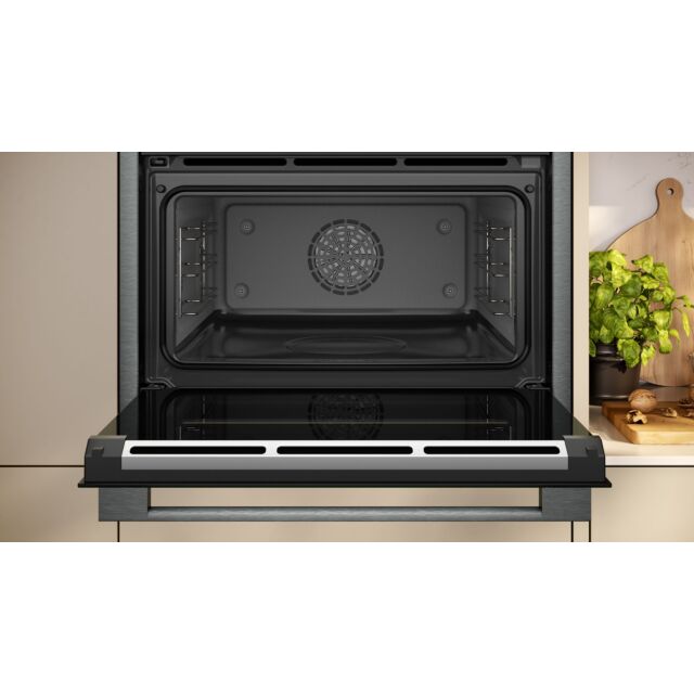 Neff C24FT53G0B Electronic N 90 Built-in compact oven with steam function - 60 x 45 cm - Graphite-Grey