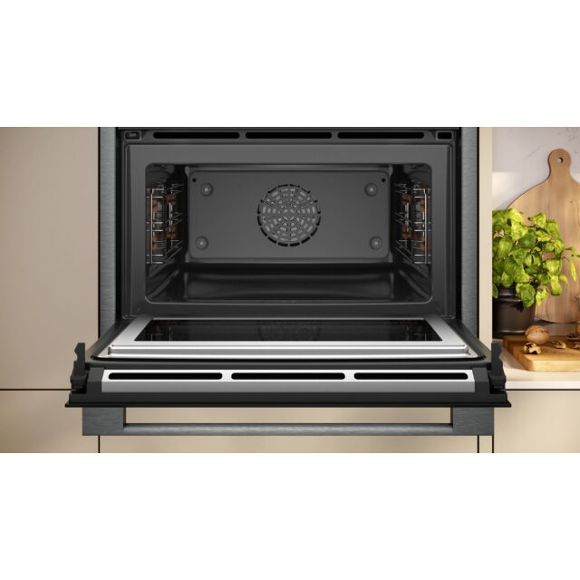Neff C24MS71G0B Electronic N90 Built-in compact oven with microwave function - 60 x 45 cm - Graphite-Grey