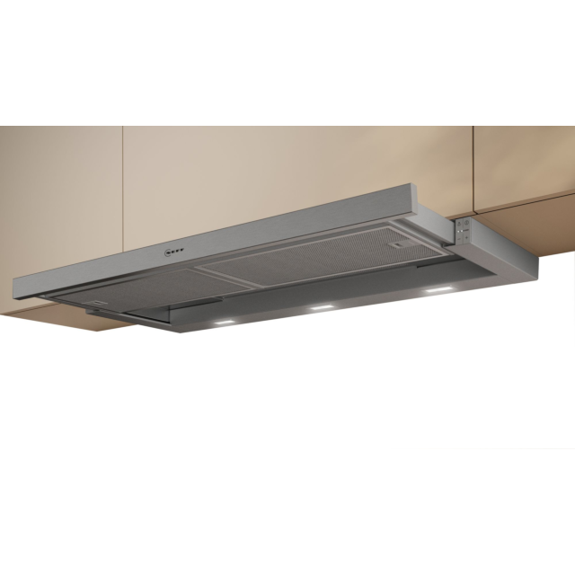 Neff D49ED22N1B 90cm wide, Logo design handle, 3 speed + 1 Intensive, Easy Electronic Controls, LED 