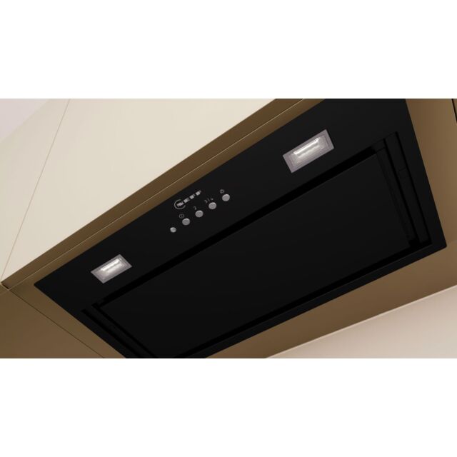 Neff D54NAC1S0B N 70, Canopy cooker hood, 52 cm, Black
