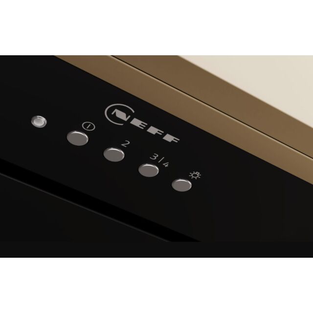 Neff D54NAC1S0B N 70, Canopy cooker hood, 52 cm, Black