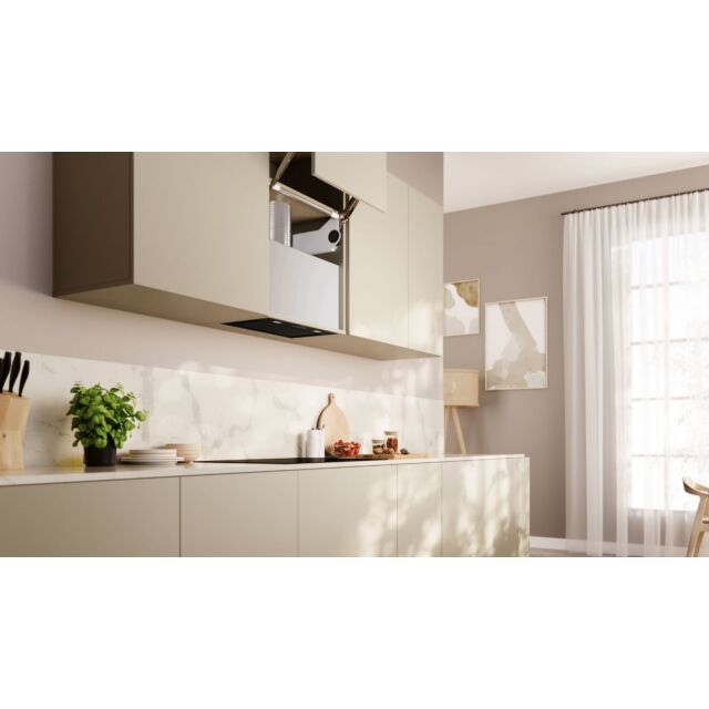 Neff D54NAC1S0B N 70, Canopy cooker hood, 52 cm, Black