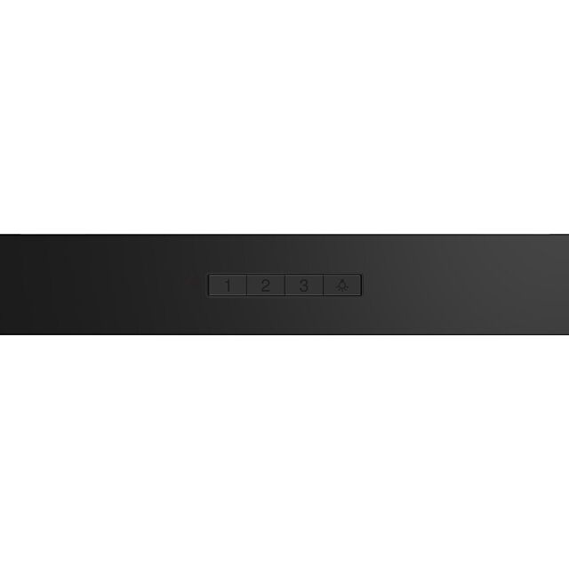 Neff D62BBC0S0B 60cm, N 30, Wall-mounted cooker hood, 60 cm, Black