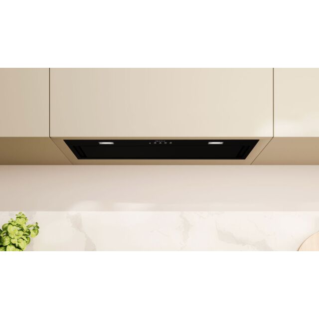 Neff D75NAC1S0B 70cm, 3 speeds + intensive, LED lights. Optional Standard Recirculation Kit Z5135X3