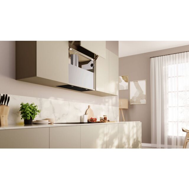 Neff D75NAC1S0B 70cm, 3 speeds + intensive, LED lights. Optional Standard Recirculation Kit Z5135X3