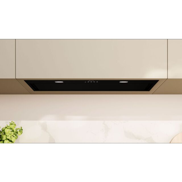 Neff D86NAC1S0B 86cm, 3 speeds + intensive, LED lights. Optional Standard Recirculation Kit Z5135X3