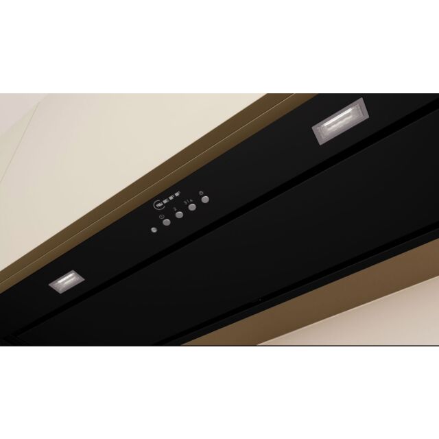 Neff D86NAC1S0B 86cm, 3 speeds + intensive, LED lights. Optional Standard Recirculation Kit Z5135X3