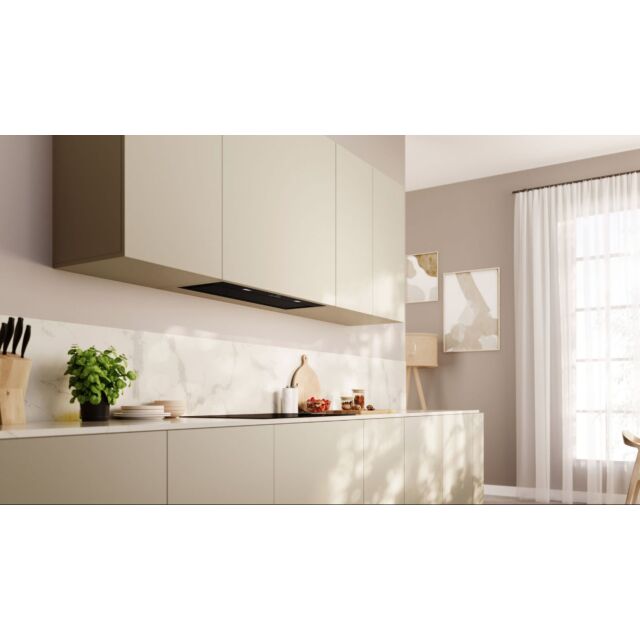 Neff D86NAC1S0B 86cm, 3 speeds + intensive, LED lights. Optional Standard Recirculation Kit Z5135X3