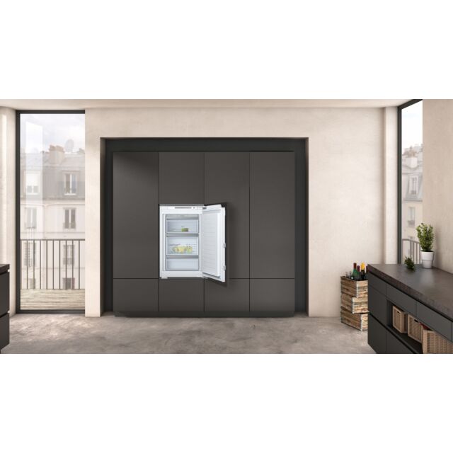 Neff GI1216DE0 N 70, Built-in freezer, 87.4 x 55.8 cm, soft close flat hinge - Low Frost