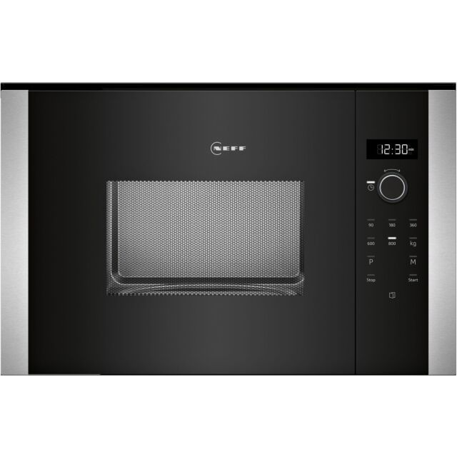 Neff HLAWD23N0B N 50, Built-in microwave oven, Black, 20L
