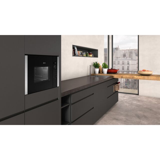 Neff HLAWD23N0B N 50, Built-in microwave oven, Black, 20L