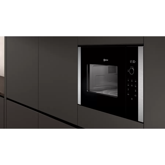 Neff HLAWD53N0B Upto 900W, 25L, 5 power levels, electronic, 25L