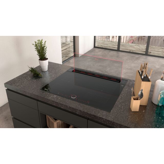 Neff I88WMM1S7B N 90, Downdraft hood, 80 cm, clear glass