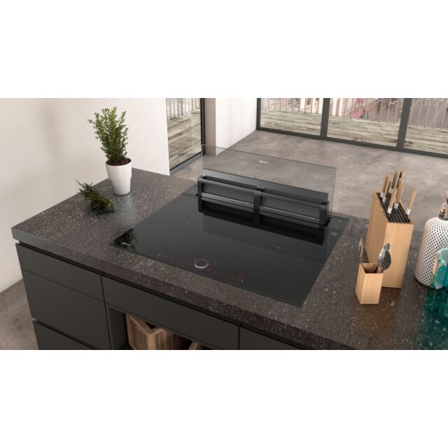 Neff I88WMM1S7B N 90, Downdraft hood, 80 cm, clear glass