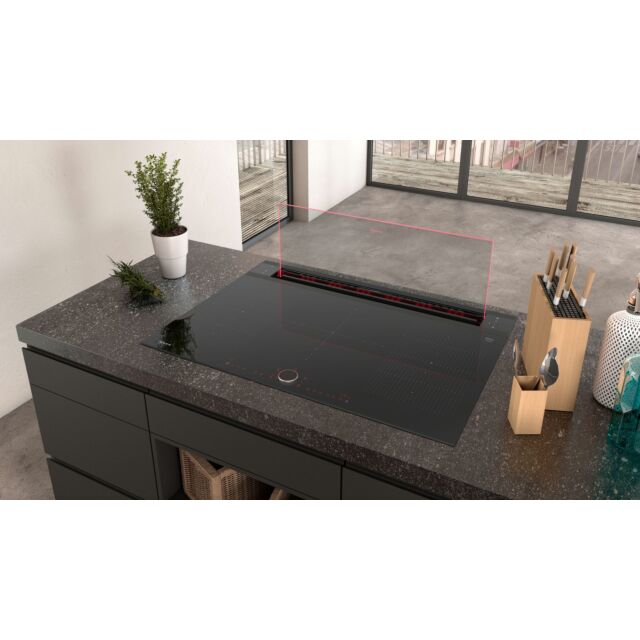 Neff I98WMM1S7B N 90, Downdraft hood, 90 cm, clear glass