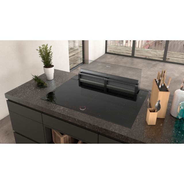 Neff I98WMM1S7B N 90, Downdraft hood, 90 cm, clear glass