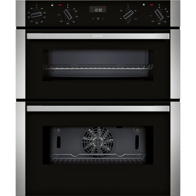 Neff J1ACE2HN0B N 50, Built-under double oven - Stainless Steel
