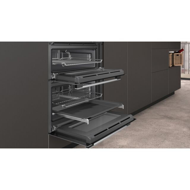 Neff J1ACE2HN0B N 50, Built-under double oven - Stainless Steel