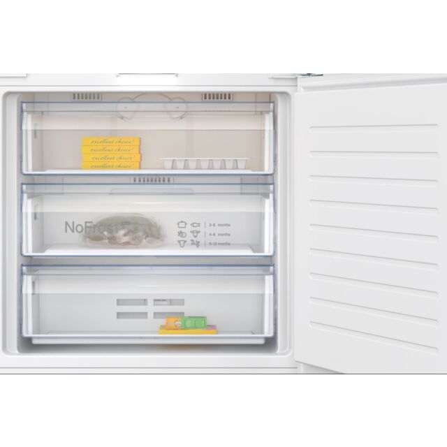 Neff KB7966DD1G 193.5X70.8 Xxl Nofrost Bottom Freezer, 1 Freshsafe Drawer, 1 Xxl Freshsafe Veg Drawe