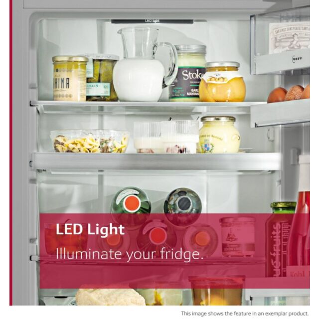 Neff KB7966DD1G 193.5X70.8 Xxl Nofrost Bottom Freezer, 1 Freshsafe Drawer, 1 Xxl Freshsafe Veg Drawe