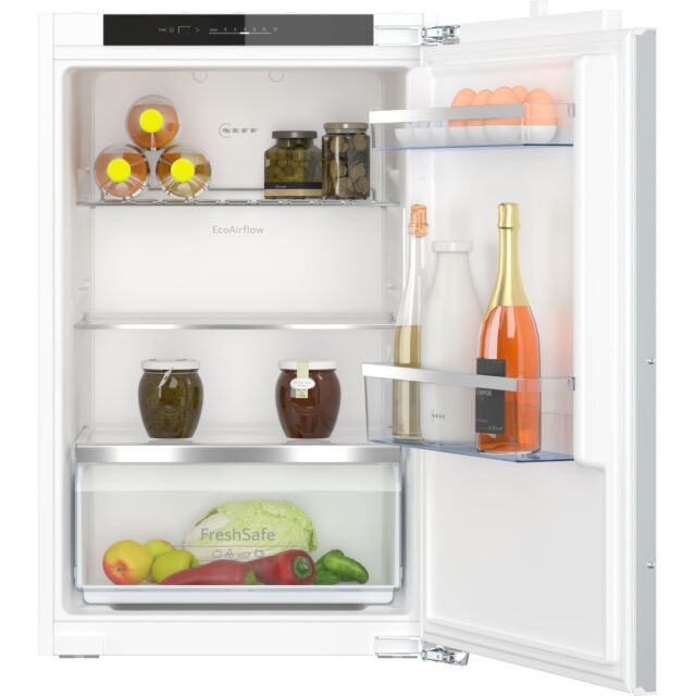 NEFF KI1212FE0 N 50, Built-in fridge, 88 x 56 cm, flat hinge