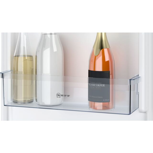 Neff KI5871SE0G N 30, Built-in fridge-freezer with freezer at bottom, 177.2 x 54.1 cm, sliding hinge