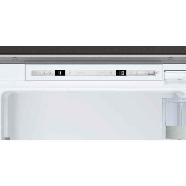 Neff KI6873FE0G N 70, Built-in fridge-freezer with freezer at bottom, 177.2 x 55.8 cm, flat hinge