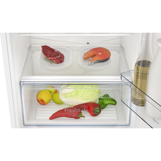 Neff KI7961SE0G N 30, Built-in fridge-freezer with freezer at bottom, 193.5 x 54.1 cm, sliding hinge