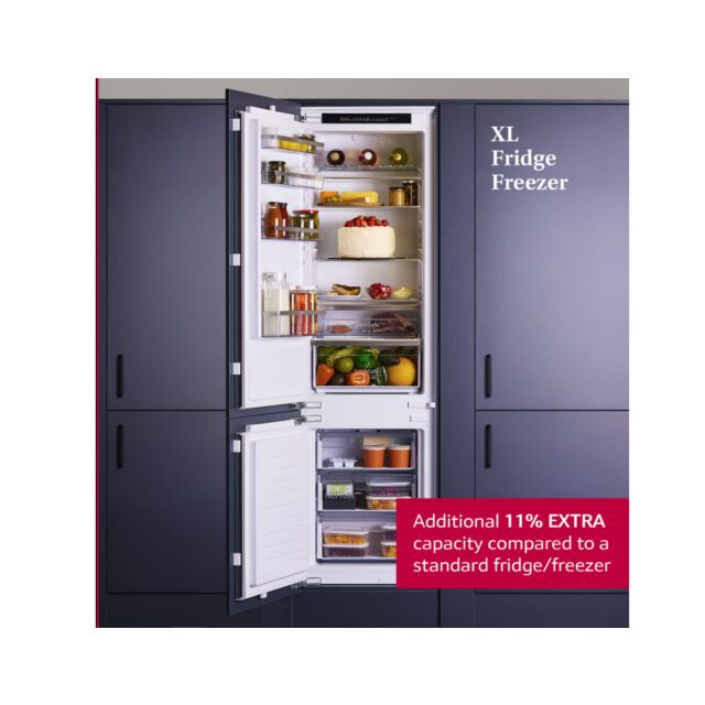Neff KI7962FD0G 193.5X54 Xl Nofrost Bottom Freezer, Led Light, Xxl Freshsafe Drawer, Freshsafe Chill