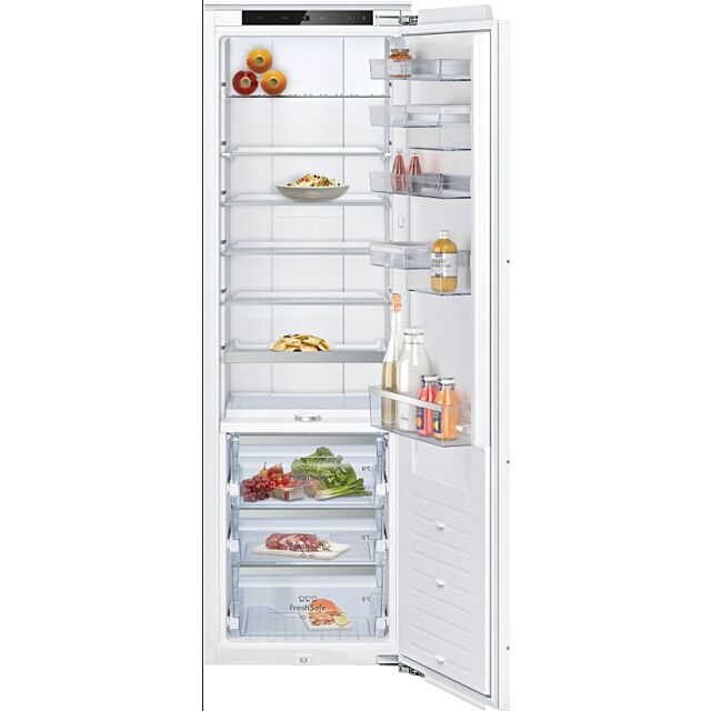 Neff KI8815OD0G 177x55.8 Built in Fridge, FreshSafe 3, FreshSafe 3, 0° with jog dial, bottle flex sh