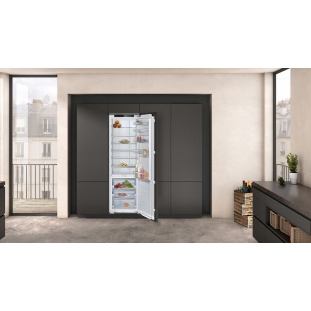 Neff KI8815OD0G 177x55.8 Built in Fridge, FreshSafe 3, FreshSafe 3, 0° with jog dial, bottle flex sh