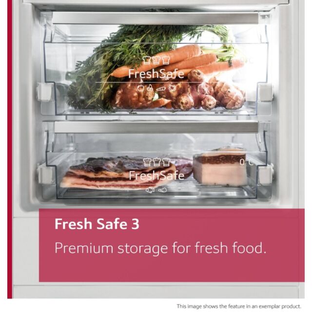 Neff KI8815OD0G 177x55.8 Built in Fridge, FreshSafe 3, FreshSafe 3, 0° with jog dial, bottle flex sh