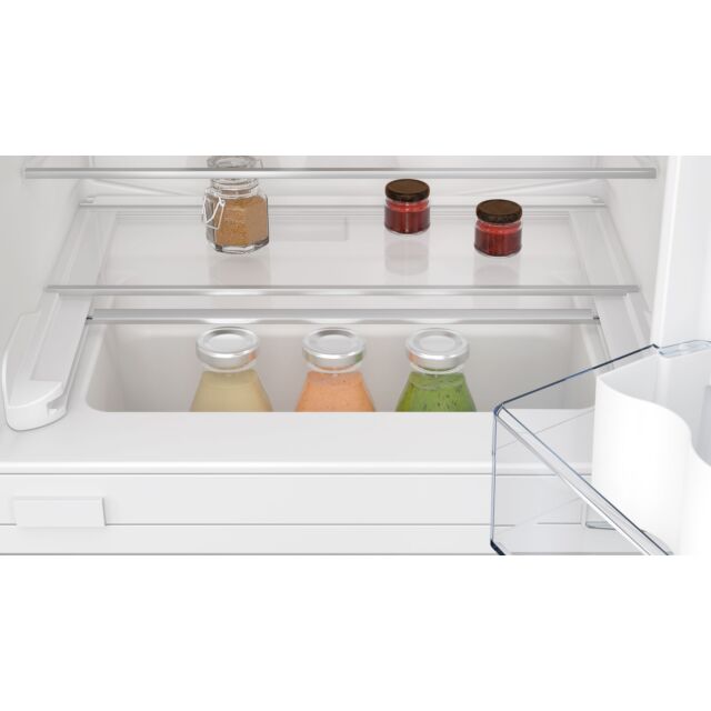 Neff KU2222FD0G N 50, Built-under fridge with freezer section, 82 x 60 cm, flat hinge
