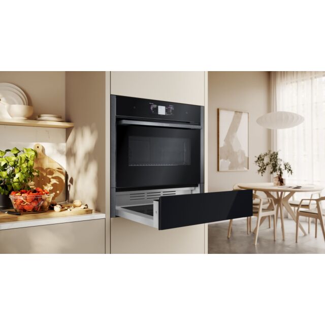 Neff N24HA11N1B N 70, Built-in warming drawer, 60 x 14 cm, Stainless steel