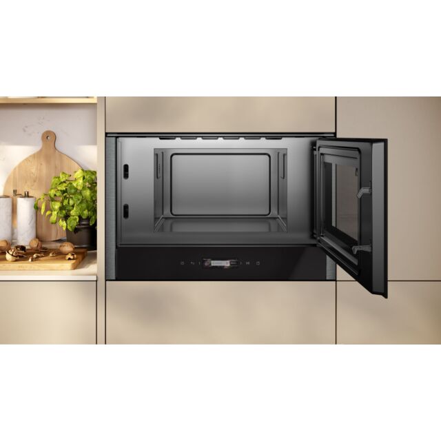 Neff NR4WR21G1B N 70, Built-in microwave oven, Graphite-Grey, 21L