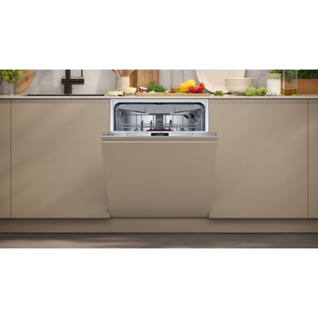 Neff S195HCX02G N 50, Fully-integrated dishwasher, 60 cm, Variable hinge