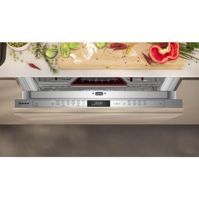 Neff S197YCX05G Intelligent, Zeolith, 7 programmes, Flex 3 baskets, FlexDrawer, 5 options, Gap Illum