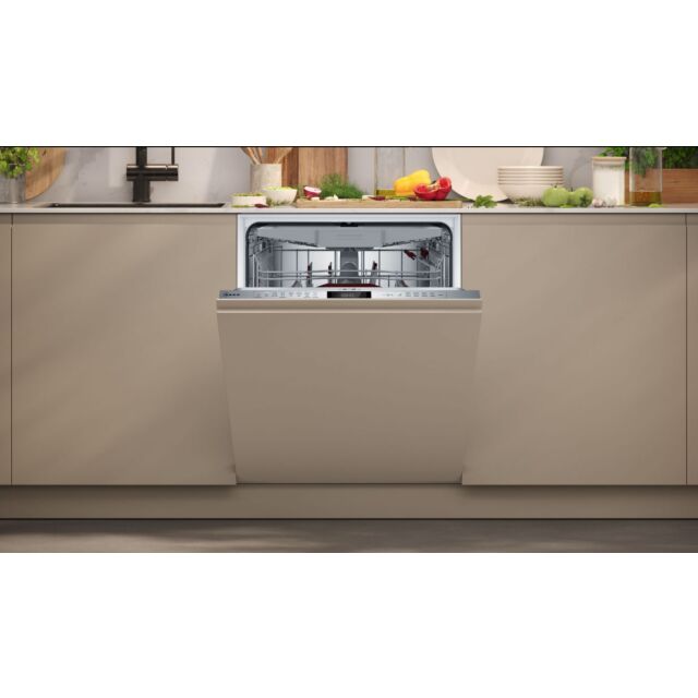 Neff S197ZCX08G N 70, Fully-integrated dishwasher, 60 cm, Variable hinge