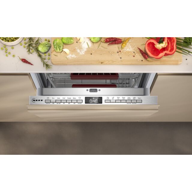 Neff S875HKX32G Slimline, 6 Programmes, 5 Options, Flex 2 Baskets, Info Light, 24Hr Time Delay, 44Db
