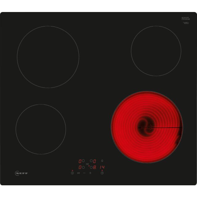 Neff T16NBE1L N 50, Electric hob, 60 cm, Black