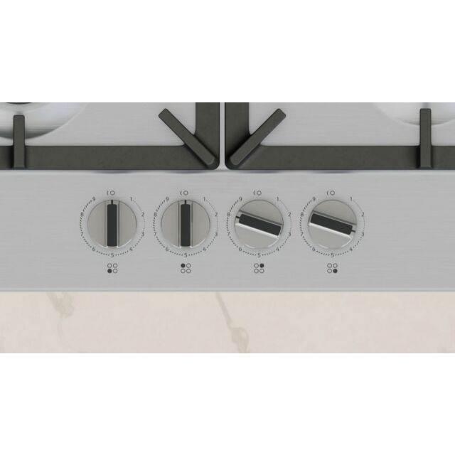 Neff T26CIP8N0 58.2Cm Gas Hob - Stainless Steel