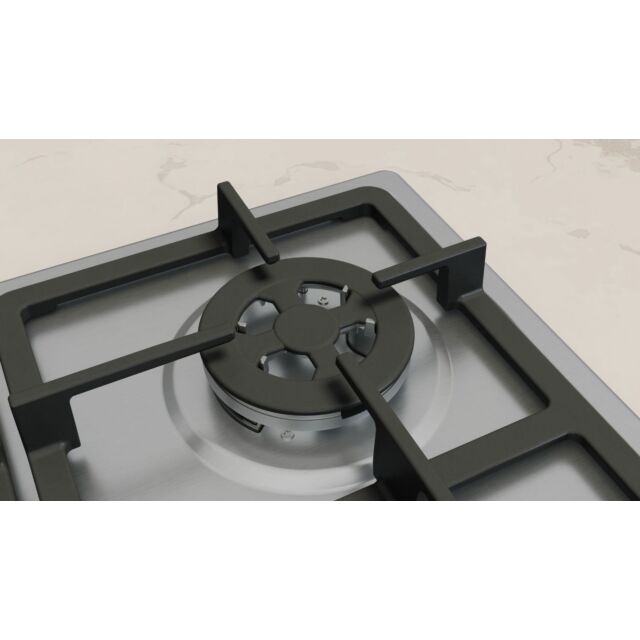 Neff T26GKH8N0 N 50, Gas hob, 60 cm, Stainless steel