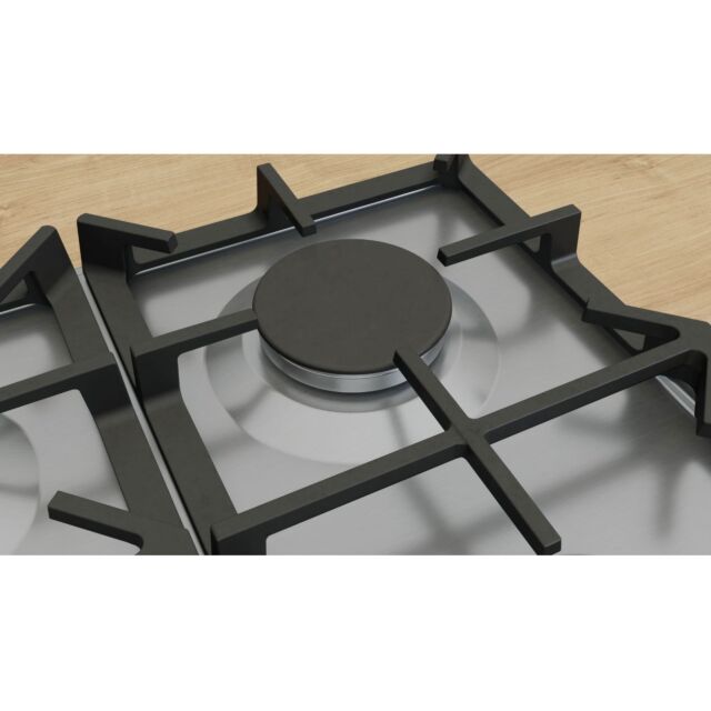 Neff T27CIS8N0 N 70, Gas hob, 75 cm, Stainless steel