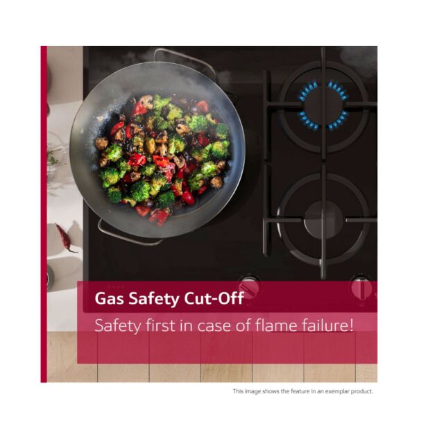 Neff T27CIS8N0 N 70, Gas hob, 75 cm, Stainless steel